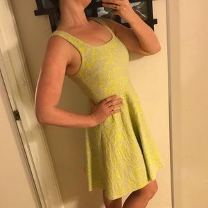 Brixon Ivy Textured Floral Knit Fit & Flare Dress